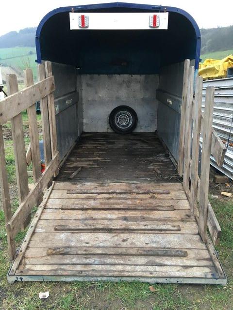 Preview of the first image of Twin Axle Box Trailer Storage Shed Conversion Repair Project.