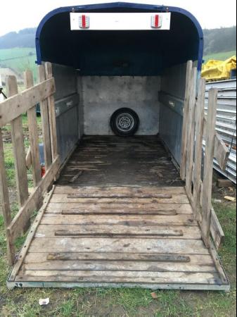 Image 1 of Twin Axle Box Trailer Storage Shed Conversion Repair Project