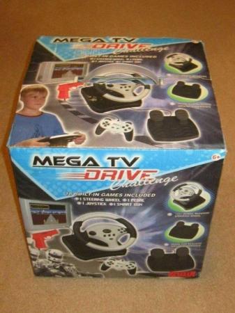 Image 1 of Mega Drive Video Game System With Built In Games BNIB
