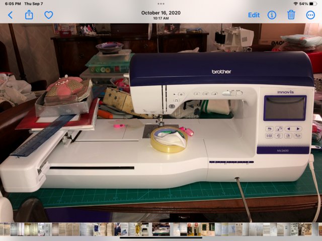 Preview of the first image of Innovis NV2600 (used once), Janome QC, BabyLock Serger.