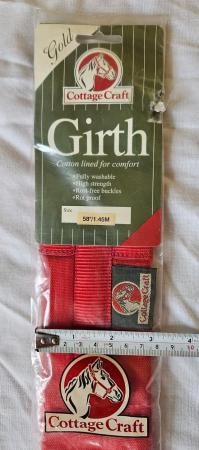 Image 2 of New Cottage Craft Red Girth - 58ins/1.45cms
