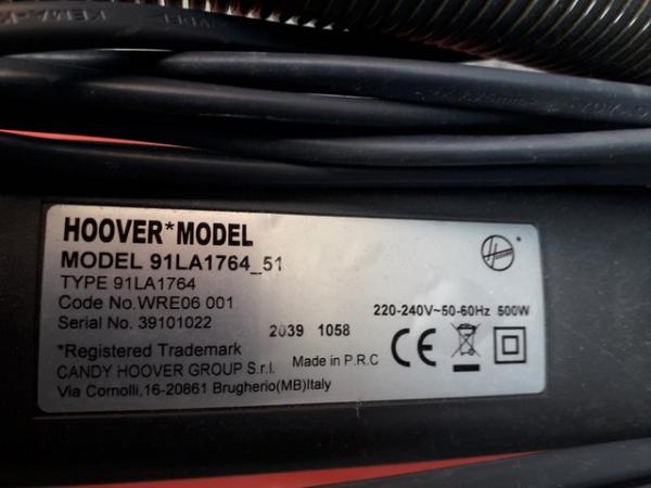 Image 2 of Hoover Whirlwind Evo Vacuum Cleaner