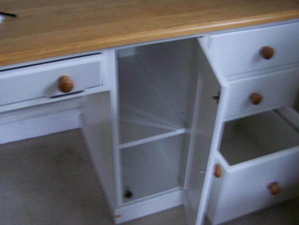 Image 2 of solid wood great desk for home office
