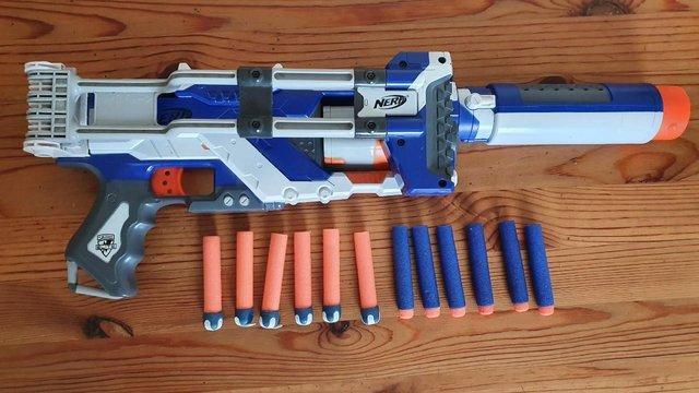 Preview of the first image of NERF gun: N-Strike Elite, Spectre rev-5 excellent condition.