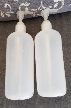 Image 2 of Refillable Plastic Shampoo Soap Bottles - 50p each - 10 LEFT