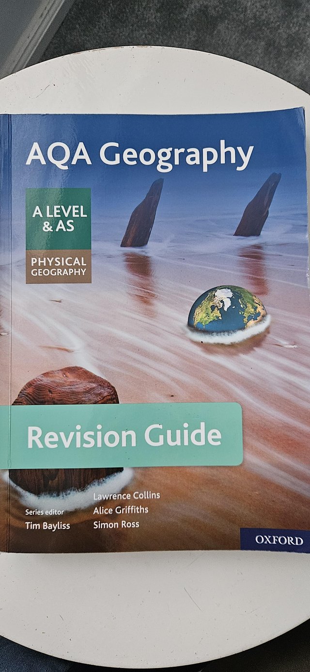 Preview of the first image of A LEVEL/AS Geography AQA revision guides.