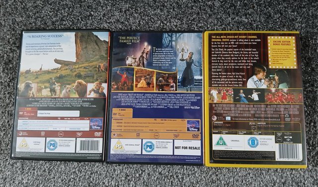 Image 2 of 3 Disney DVDs...........