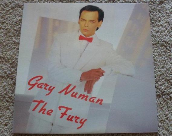 Image 3 of Gary Numan, The Fury, vinyl LP. New