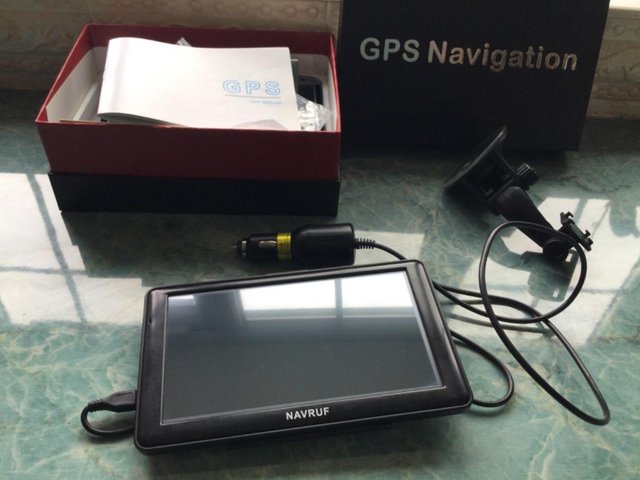 Preview of the first image of GPS navigation plug into car , perfect working order ..