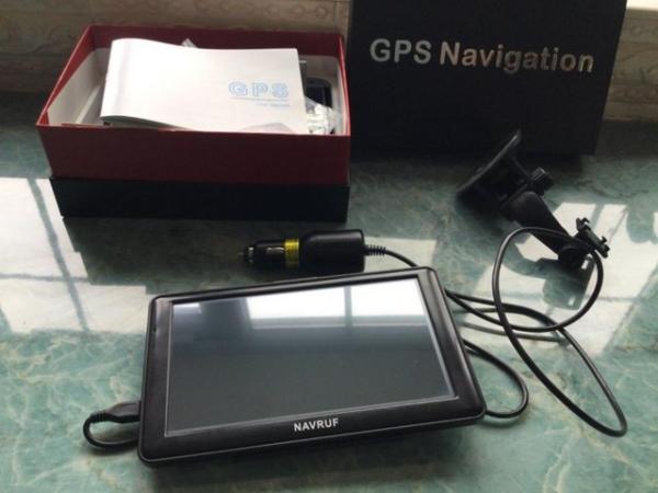 Image 1 of GPS navigation plug into car , perfect working order .