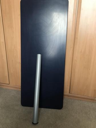 Image 2 of Ikea Desk Purple/Blue 50x120x71cm