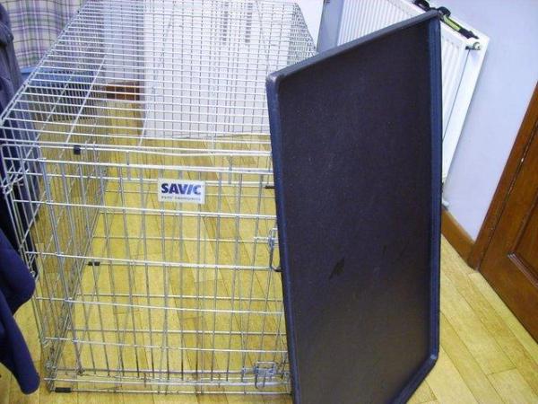 Image 14 of Extra Large Collapsible 42 Inch Savic Dog Residence Crate