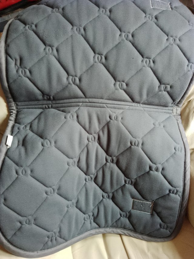 Preview of the first image of Equestrian Stockholm GP jump saddlecloth saddle pad.