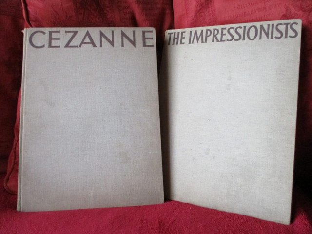 Preview of the first image of TWO ART BOOKS: THE IMPRESSIONISTS and CÉZANNE.