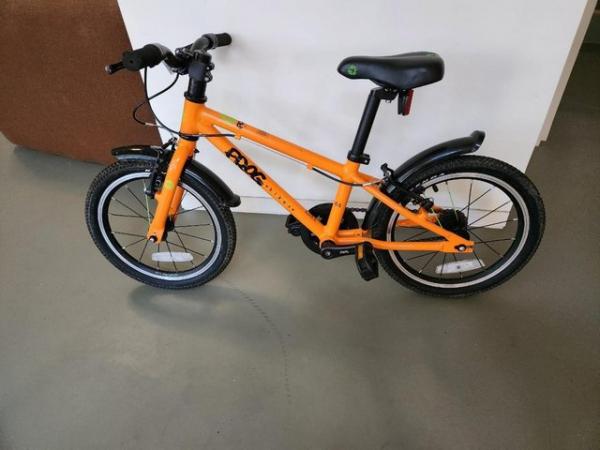 Image 3 of Frog 44 - Child Bicycle - Orange (like NEW)