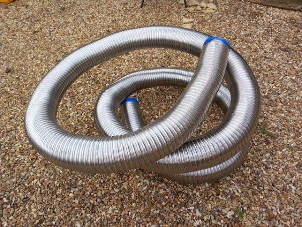 Image 1 of 2 Flexible 6 inch chimney flue liners
