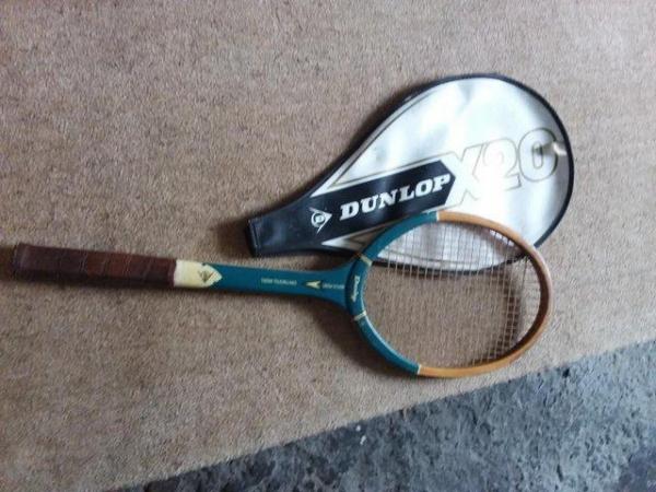Image 2 of Vintage Tennis racquets Dunlop with case