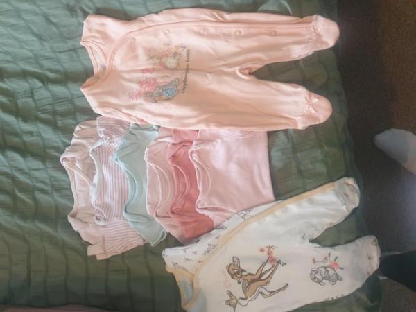 Image 1 of Baby girls clothes from newborn