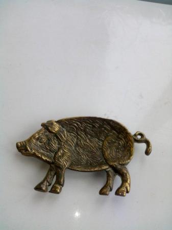 Image 5 of SOLID BRASS BLACKSMITH VERY HEAVY, AND OTHER BRASS PLAQUES,