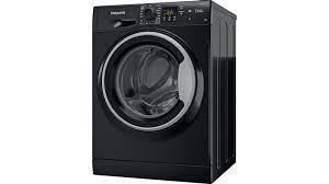Preview of the first image of HOTPOINT 8KG NEW BLACK WASHER-1400RPM-STEAM OPTION-SUPERB.