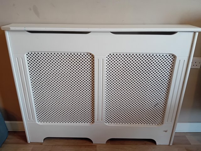 Preview of the first image of Wooden radiator cover fits standard size.