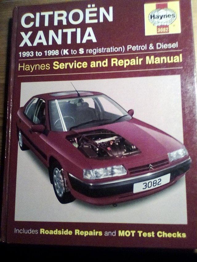 Preview of the first image of Citroen xantia workshop manual.