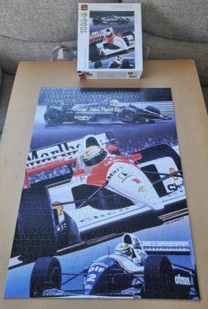 Image 2 of 1000 piece jigsaw called RACING CARS by King Puzzles