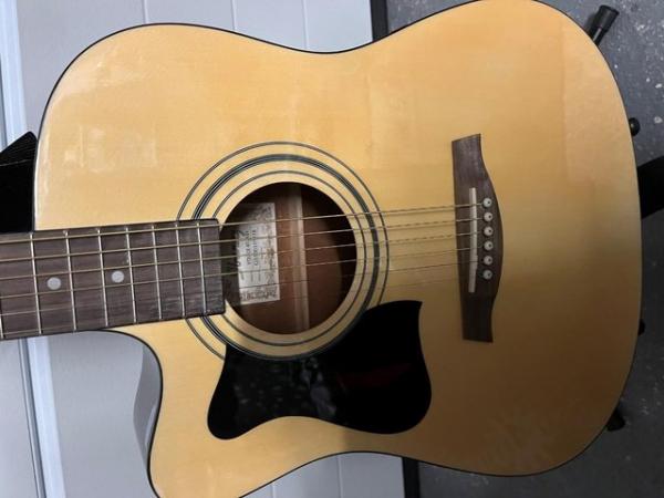 Image 3 of Ibanez Left Handed Semi-Accoustic Guitar