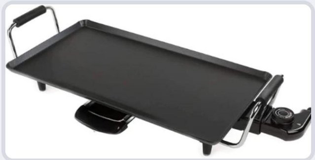 Preview of the first image of Electric Teppanyaki Grill Griddle hotplate food cooker.
