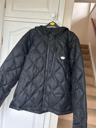 Image 2 of Mens quilted Adidas jacket, with inside pocket