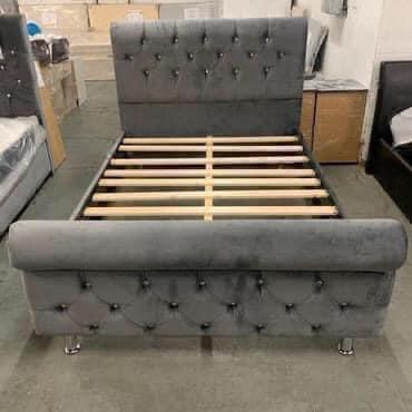 Image 1 of ROMNEY SLEIGH BED FRAME ONLY - 4 FOOT