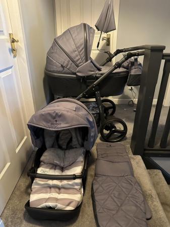 Image 1 of Venicci Travel System Carbo Lux-Natural Grey