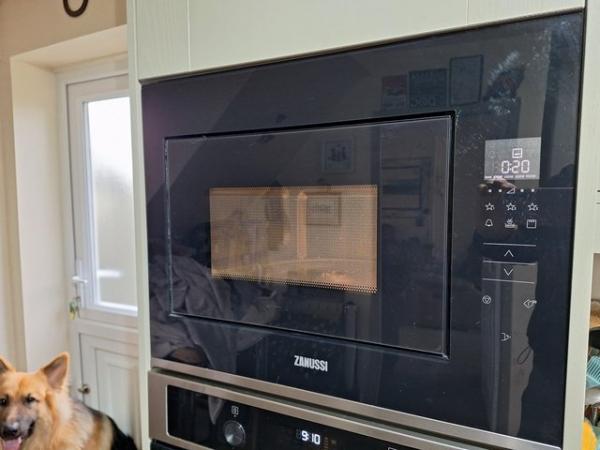 Image 2 of Zanussi Integrated Microwave/Grill