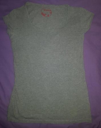 Image 1 of Women's Basics Grey TShirt- Size 14