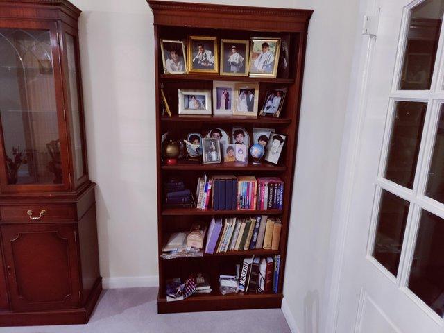 Preview of the first image of Rosewood bookshelf - great condition.