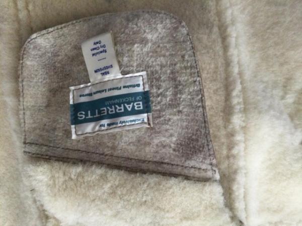 Image 1 of Genuine sheepskin coat hardly worn