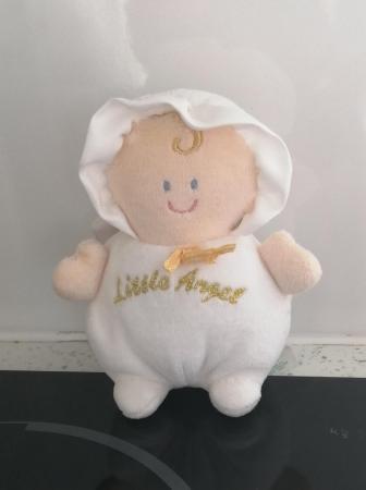 Image 7 of A Small Angel Baby Soft Toy and Rattle Combined.