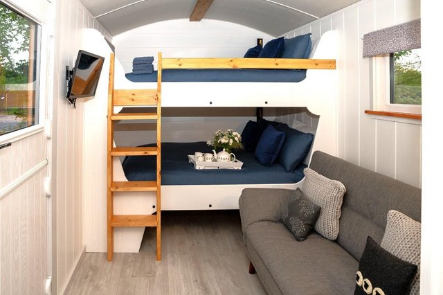 Preview of the first image of Luxury Shepherds Hut Fully Kitted.