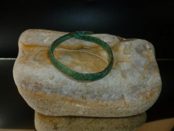 Image 2 of Ancient Viking Genuine Bronze Bracelet