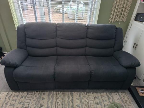 Image 2 of 3 + 2 seater recliner sofas for sale