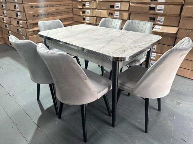 Preview of the first image of Stylish Wooden Dining Sets For Free Delivery.