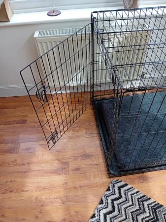 Image 5 of Large Dog Cage With Inside Tray