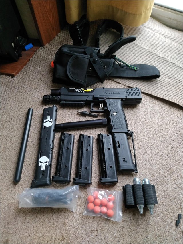 Preview of the first image of TPX pistol deluxe kit plus accessories.