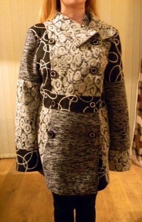Image 1 of women's new wool mix coat from Rome Italy SIZE 12