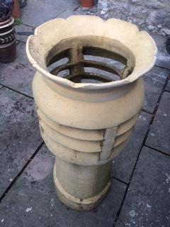 Image 2 of Cream chimney pot..................
