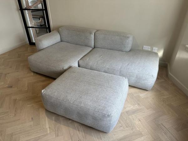 Image 3 of 2.5 seater sofa and ottoman