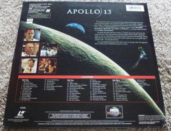 Image 3 of Apollo 13, Laserdisc (1995), USA pressing