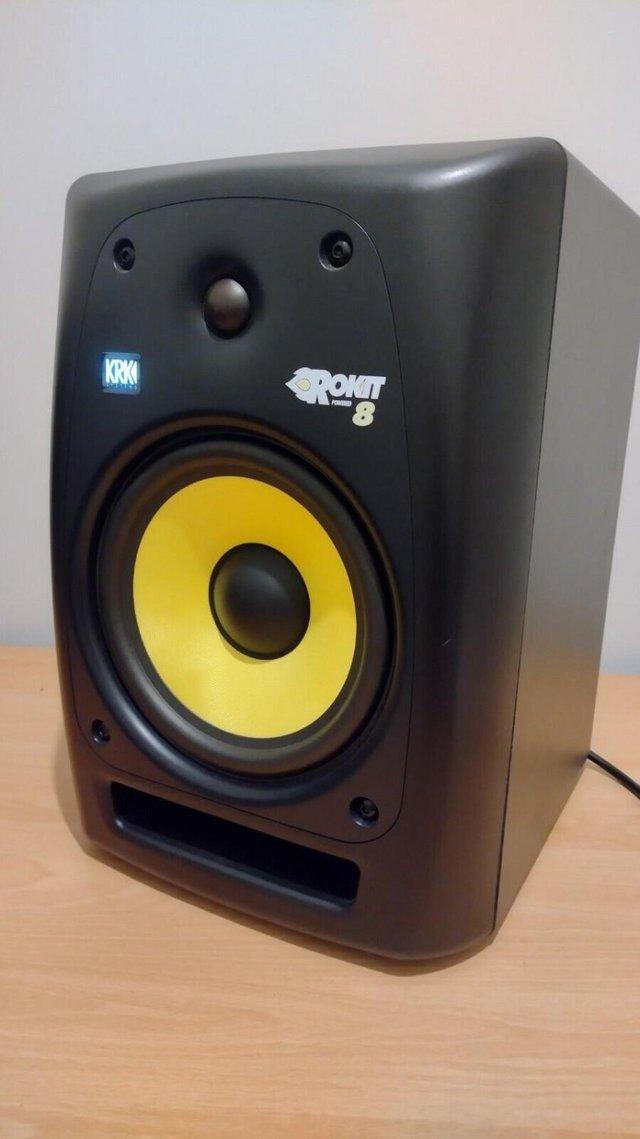 Preview of the first image of KRK Rokit Powered RP8 G2 8" Active studio monitors (Pair).