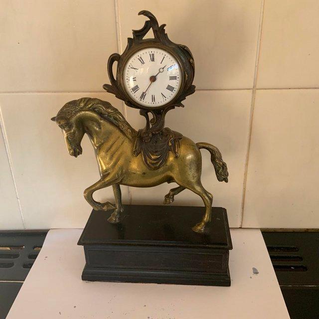 Preview of the first image of Marengo Desk Top clock very rare.