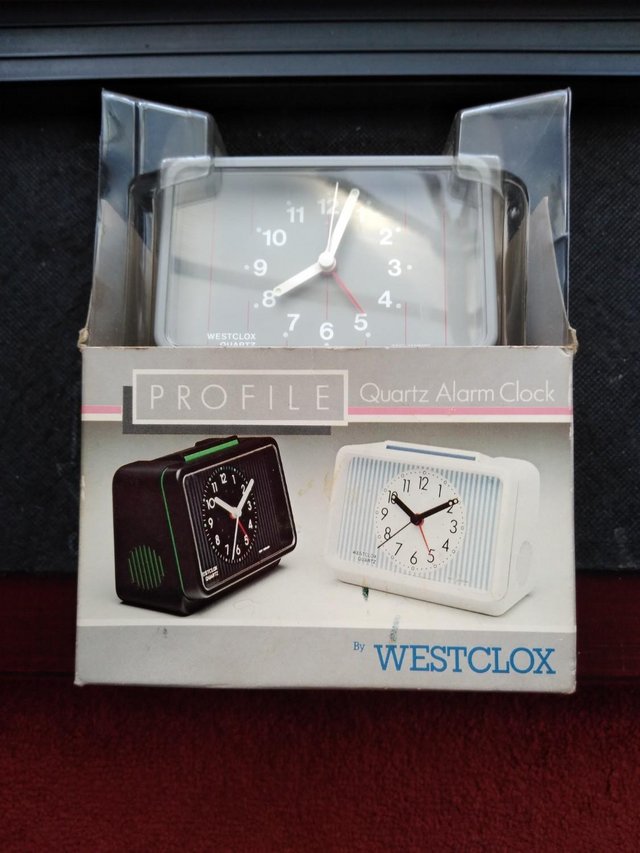 Preview of the first image of WESCLOX PROFILE ALARM CLOCK.